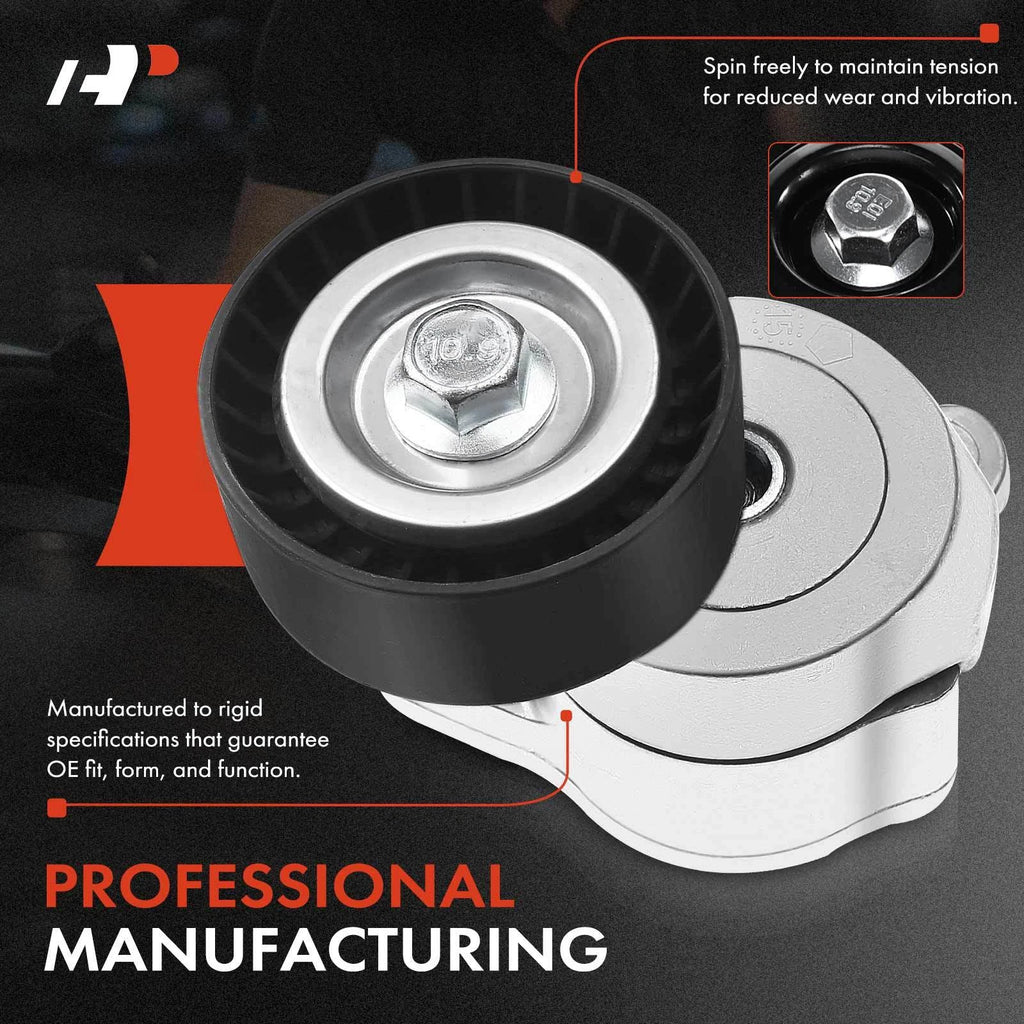 Belt Tensioner for Jeep Cherokee, Compass, Renegade, Dodge Dart (2011–2023)