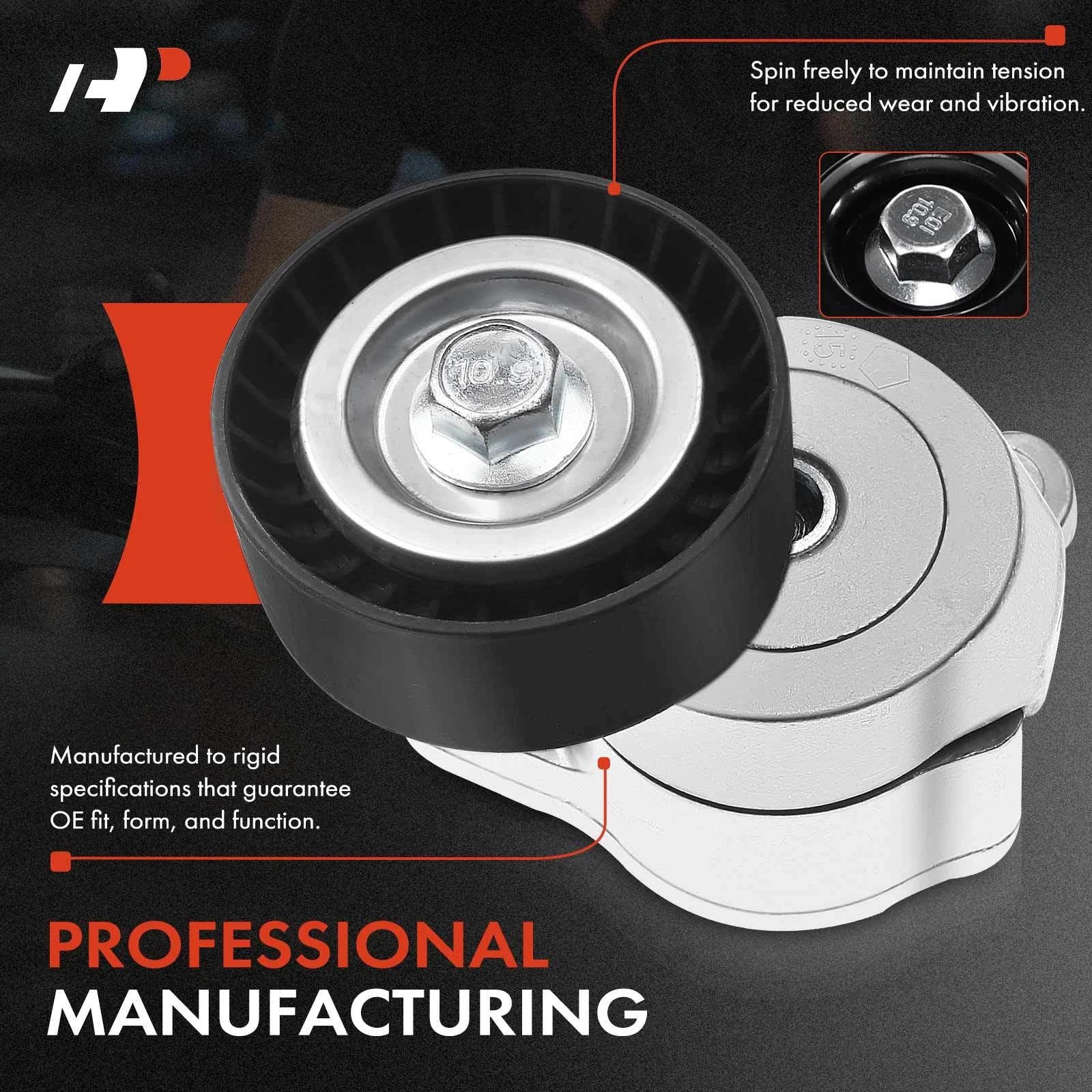 Belt Tensioner for Jeep Cherokee, Compass, Renegade, Dodge Dart (2011–2023)