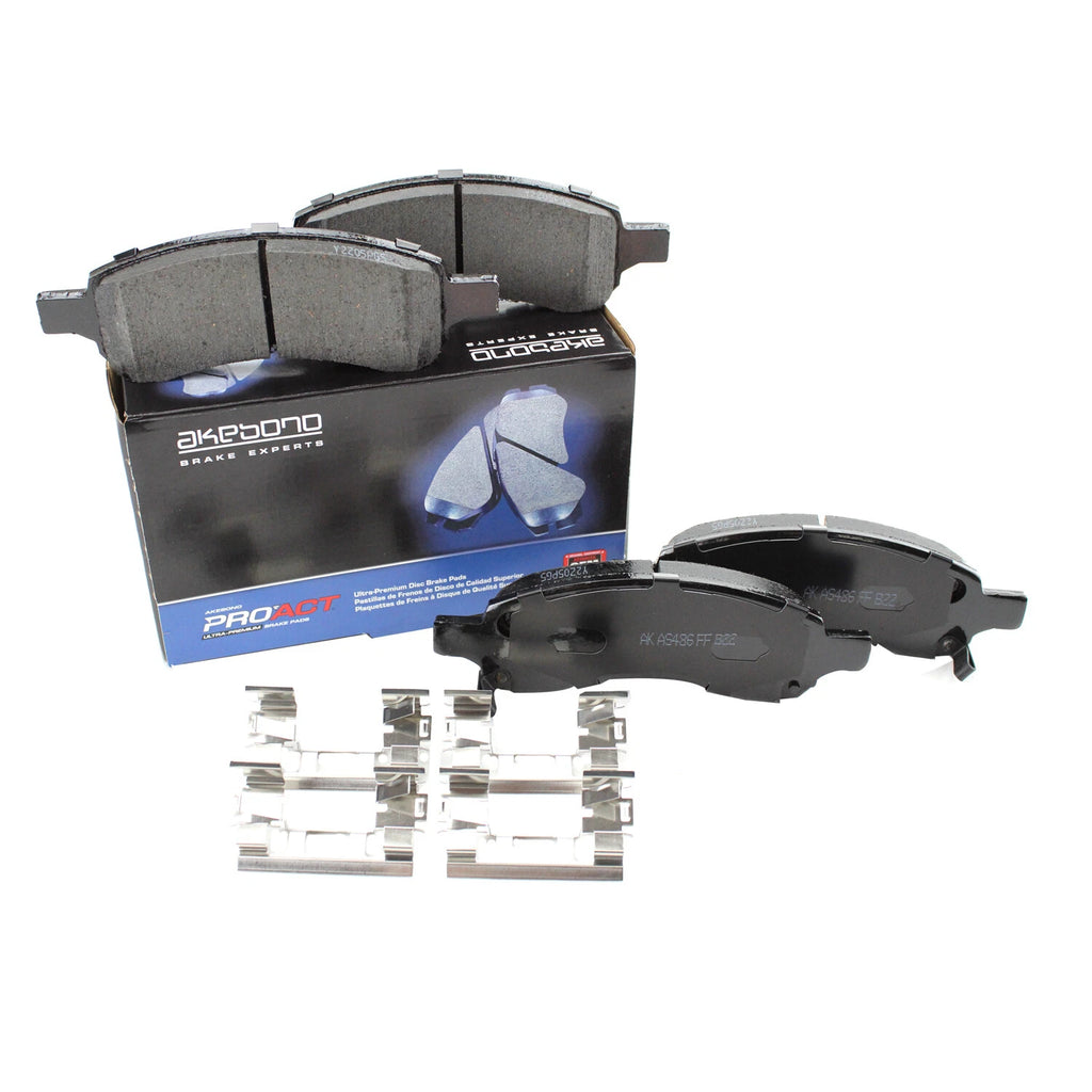 Front ProAct Disc Brake Pads for Buick Rainier, GMC Canyon, Saab 9-7x (2004–2009)