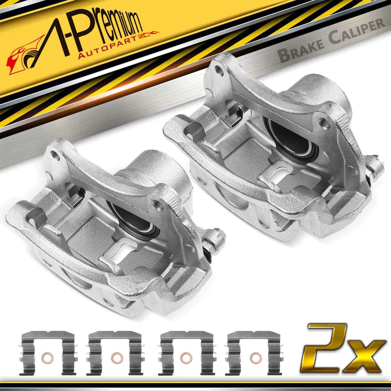 2X Front Brake Caliper with Bracket for Hyundai Sonata (2015–2019)