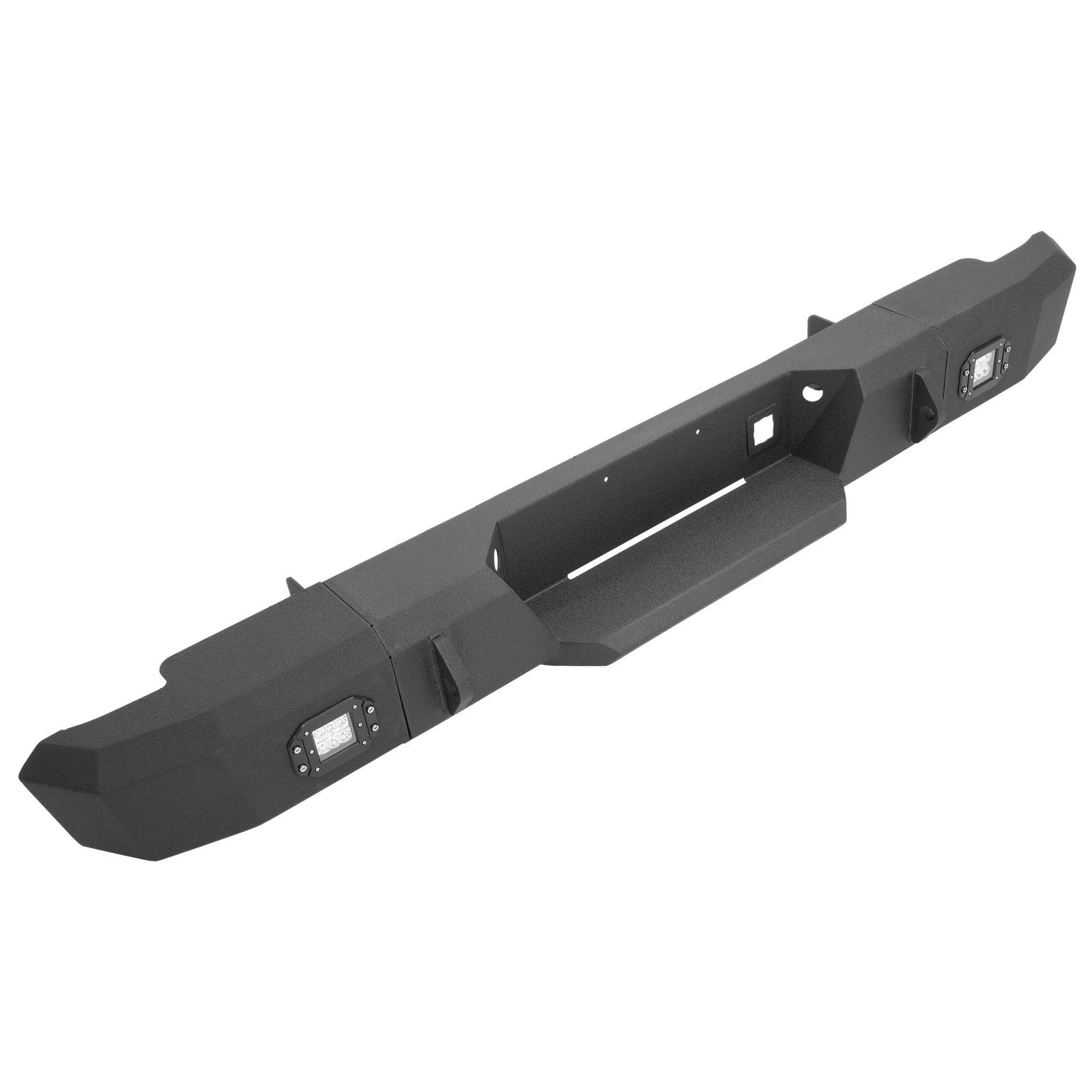 Rear Step Bumper w/LED Lights for Chevy Silverado 2500 HD & Classic (1999–2007)