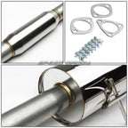 4" Rolled Tip Muffler for Honda Accord (1994–1997) - Stainless Steel Catback Exhaust