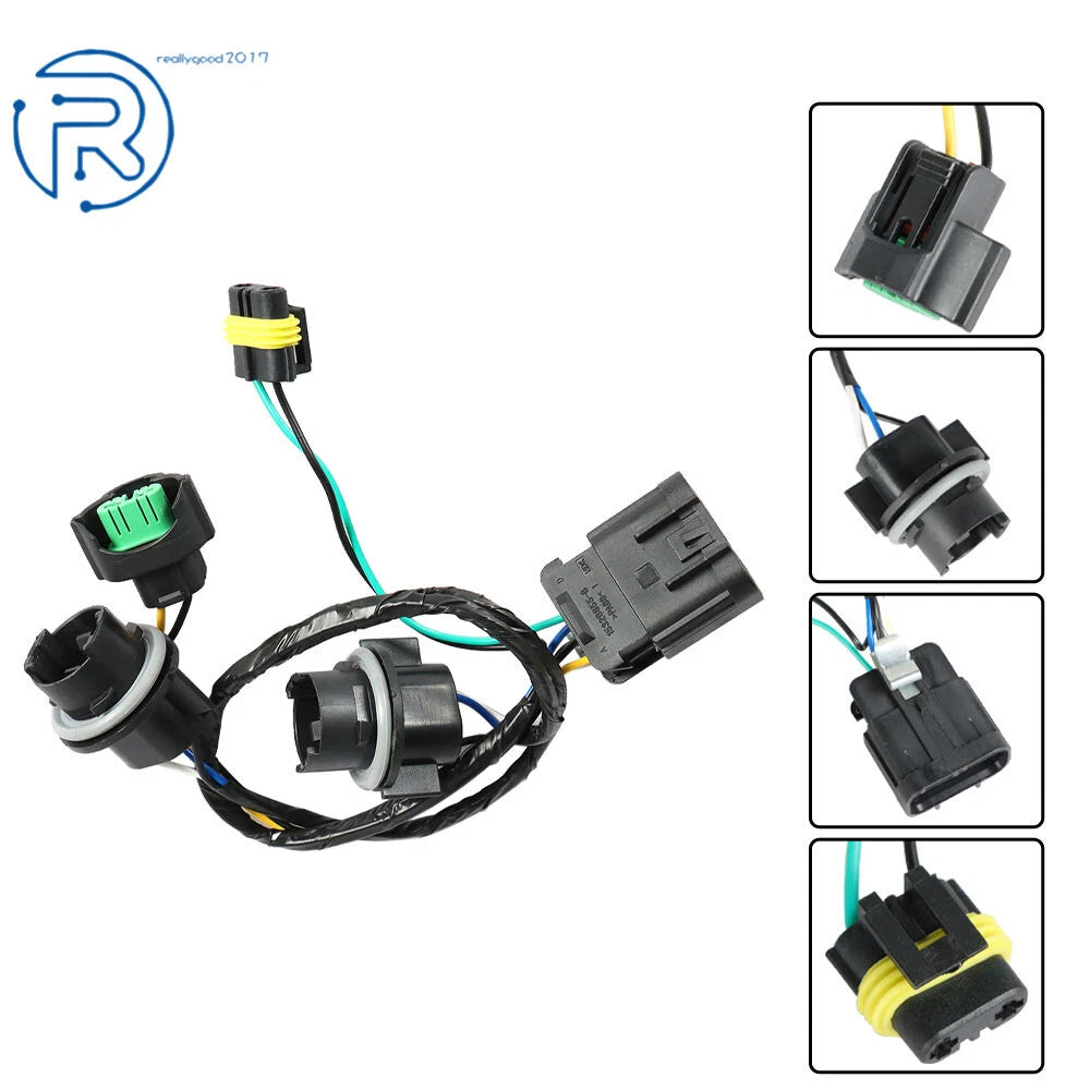 Headlight Wiring Harness for GMC Sierra 1500, Chevrolet Silverado (2007-2013)