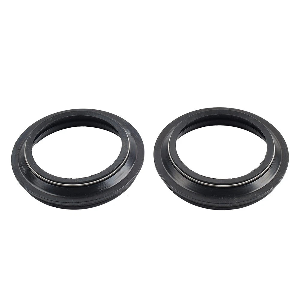 Set of 2 Fork Dust Seals for Motorcycle (47X58 MM)