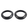 Set of 2 Fork Dust Seals for Motorcycle (47X58 MM)