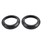 Set of 2 Fork Dust Seals for Motorcycle (47X58 MM)