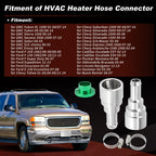 HVAC Heater Hose Connector 800-409HP for Ford GMC Chevrolet 