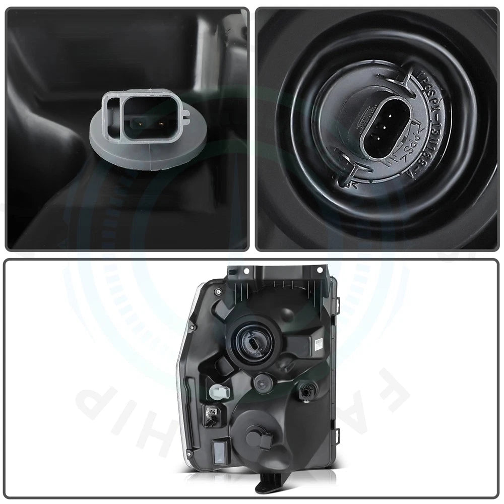 Headlight Assembly Set for Ford E-350 E-450 Super Duty (2008–2021)
