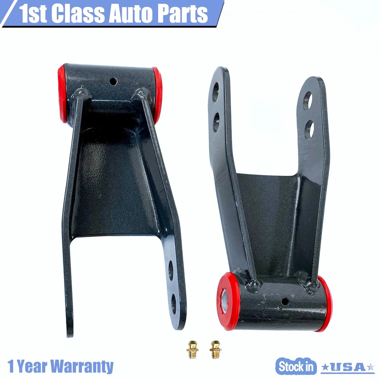 1"-2" Drop Lowering Shackles Leveling Kit for Ford F150 F100 (1973–1996)
