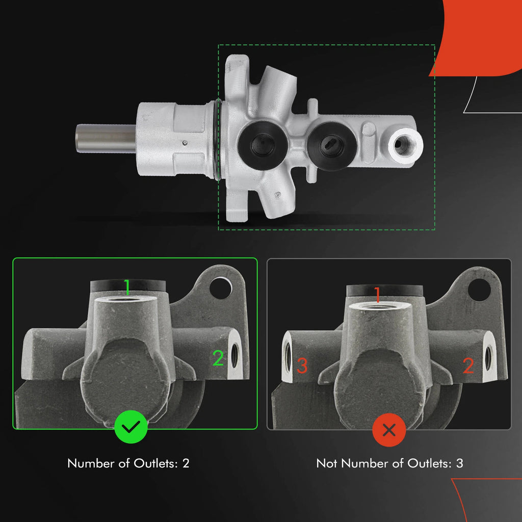 Brake Master Cylinder for BMW E39 525i 528i 530i 540i (2001–2003)