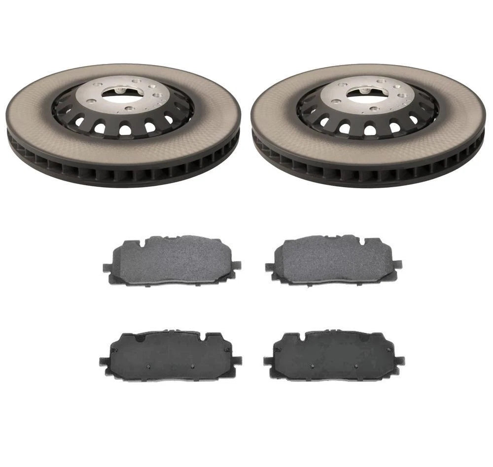 Front 375mm Brake Disc Rotors & Pads for Audi Q7 (2006–2015)