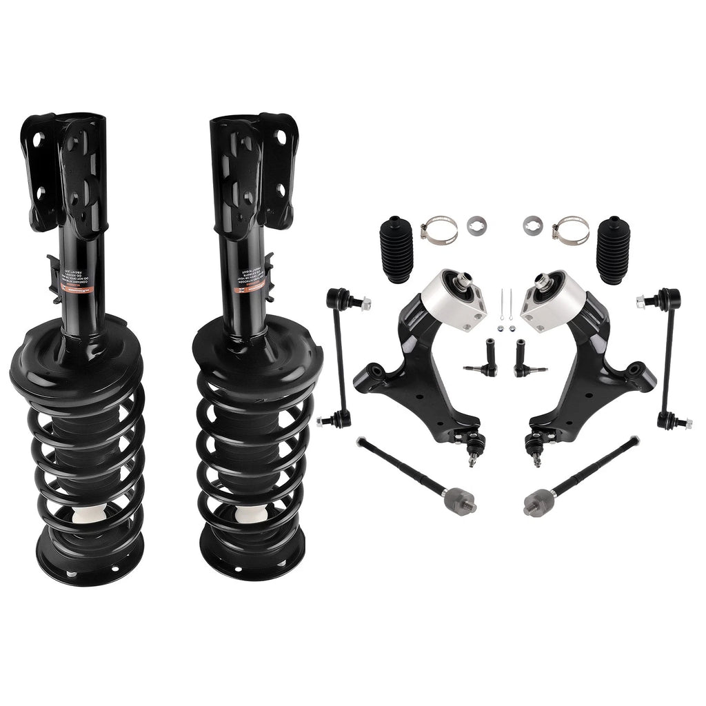 Front Struts Control Arms Sway Bar Set for Chevy Equinox GMC Terrain (2010–2017)
