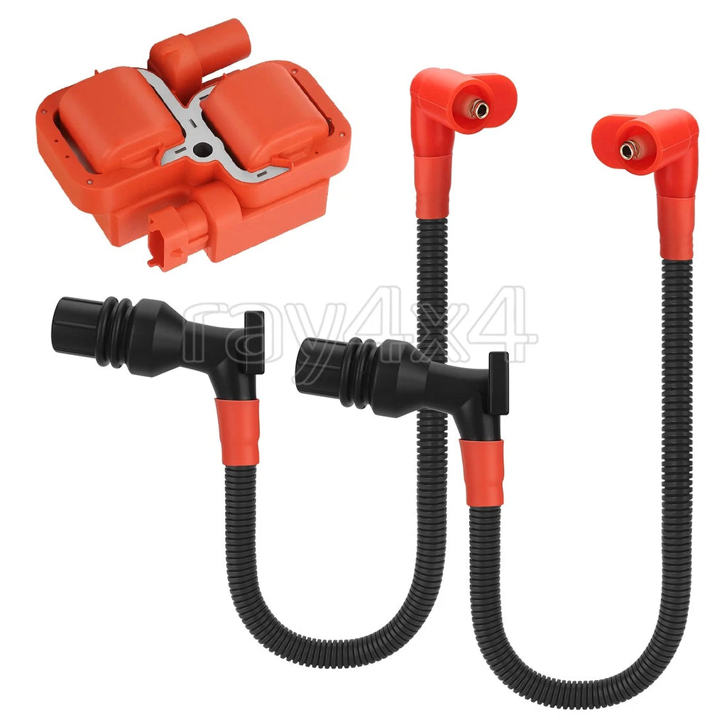 Ignition Coil w/Spark Plug Wire for Polaris RZR 800 S (2011–2014) 4010425