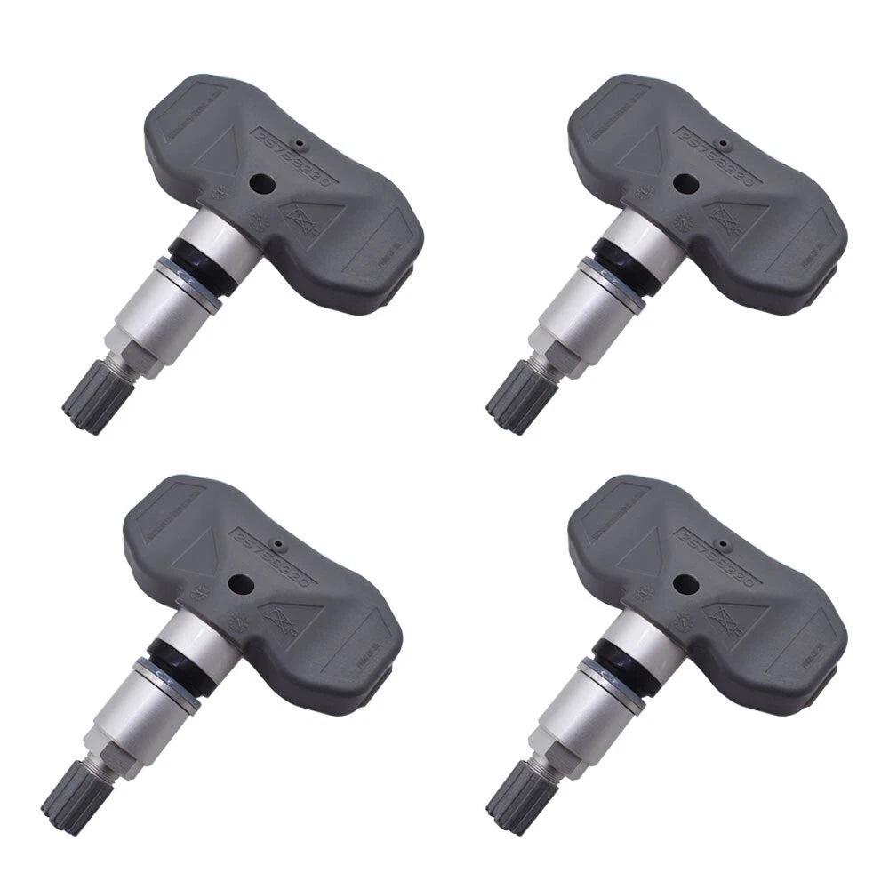 Set of 4 Tire Pressure Sensors for Chevrolet Corvette Cadillac (2004–2009)