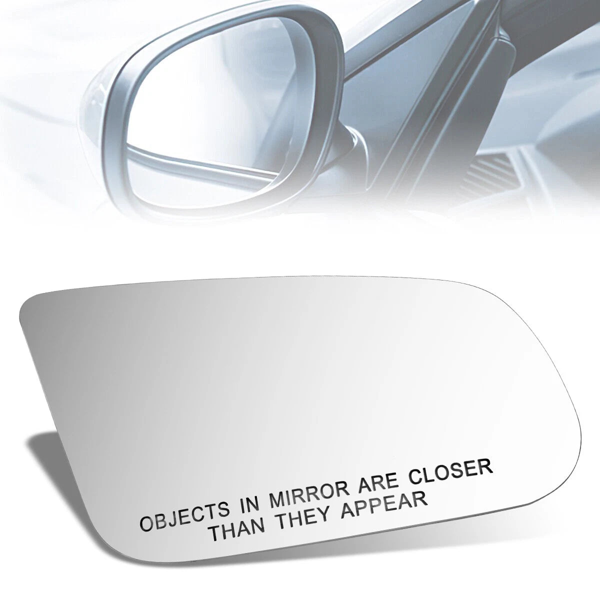 Side View Door Mirror Glass for Buick Riviera (1986–1993) - Convex Lens, Right