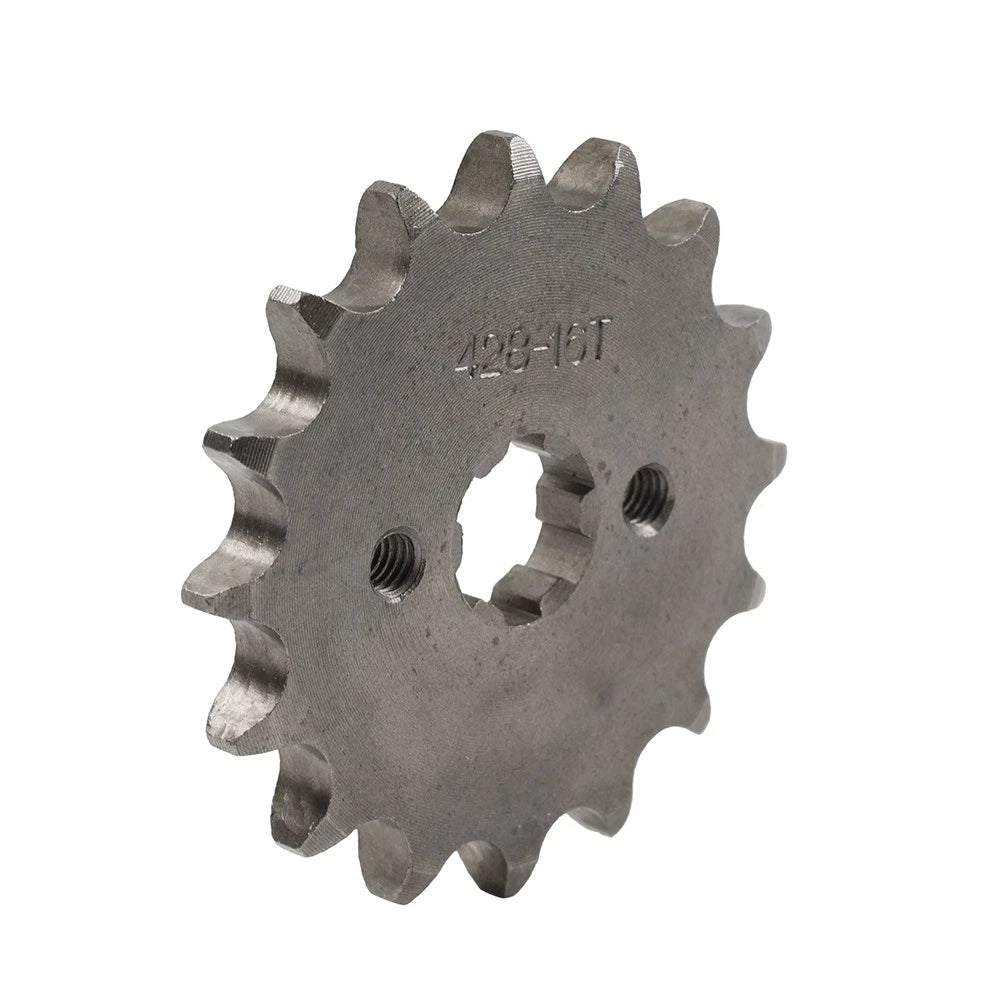 16T Front Sprocket for 110CC 125CC ATV Pit Dirt Quad Bike (428 Chain, 17mm)