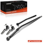 Set of 4 Front Inner Outer Tie Rod Ends for Ford E-150 E-250 (2008–2014)