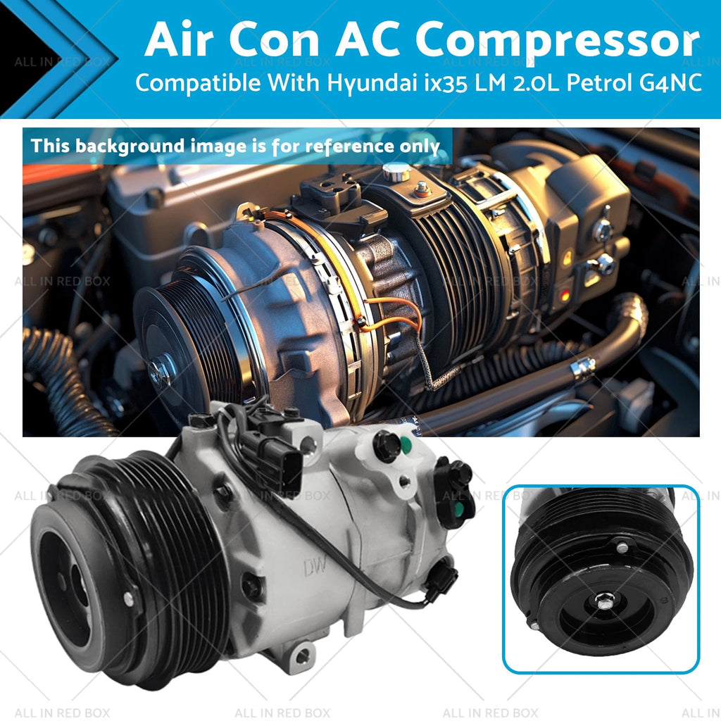 AC Compressor for Hyundai ix35 LM 2.0L Petrol G4NC (2013–2015)