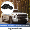 1 Pc Engine Oil Pan No.121020F010 for Toyota Tundra (2000–2006) Steel Black