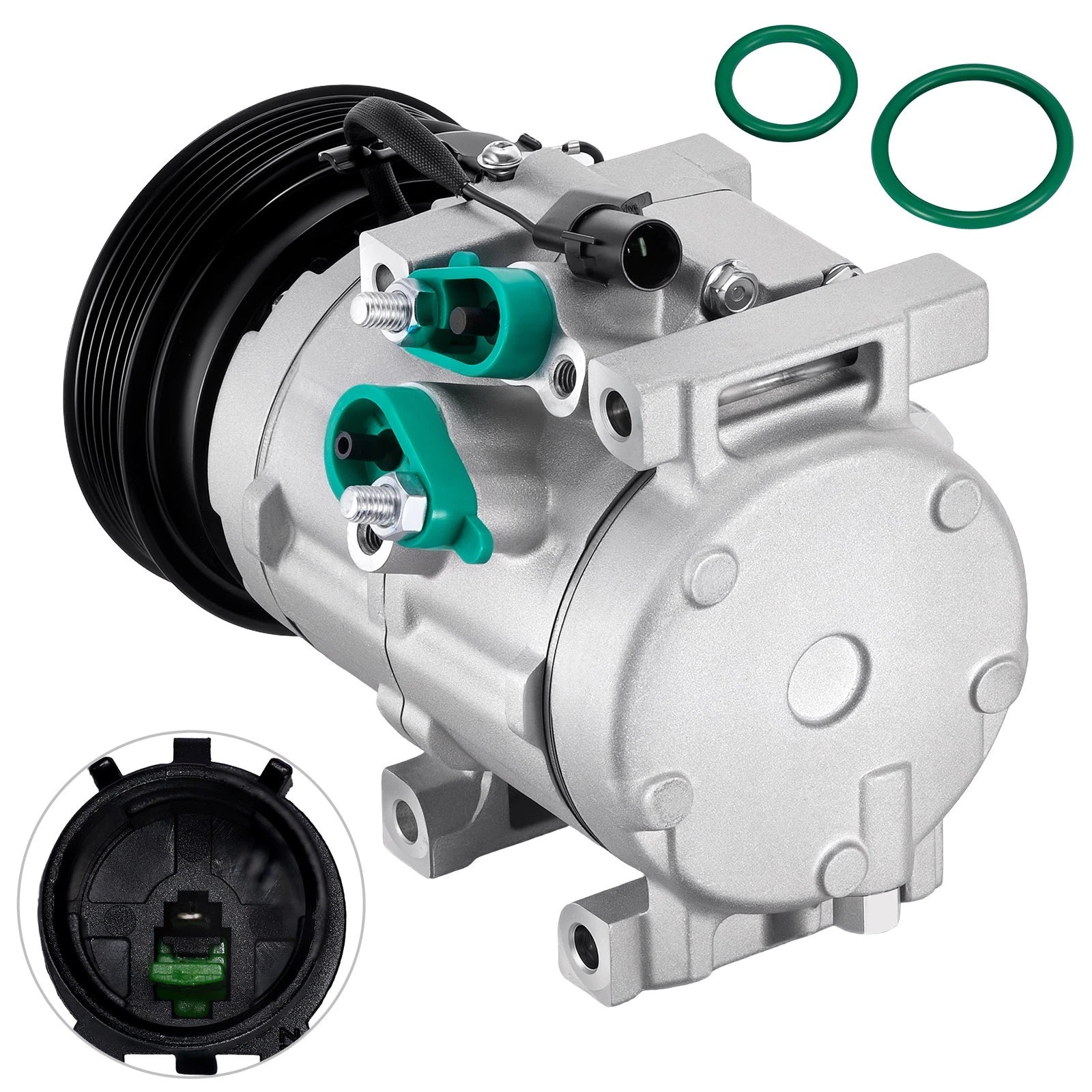 AC Compressor with Clutch for Kia Sorento 3.8L (2007–2009) & Hyundai Entourage (2007–2009)