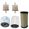 Air/Fuel/Oil/Hyd Filter Kit for Kubota ZD18 ZD21 ZD25 ZD28 (2000–2023)