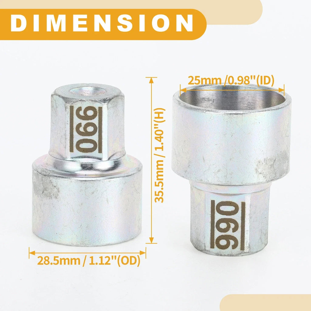 Wheel Lock Lug Nut Antitheft Removal Key Socket for BMW MINI Cooper