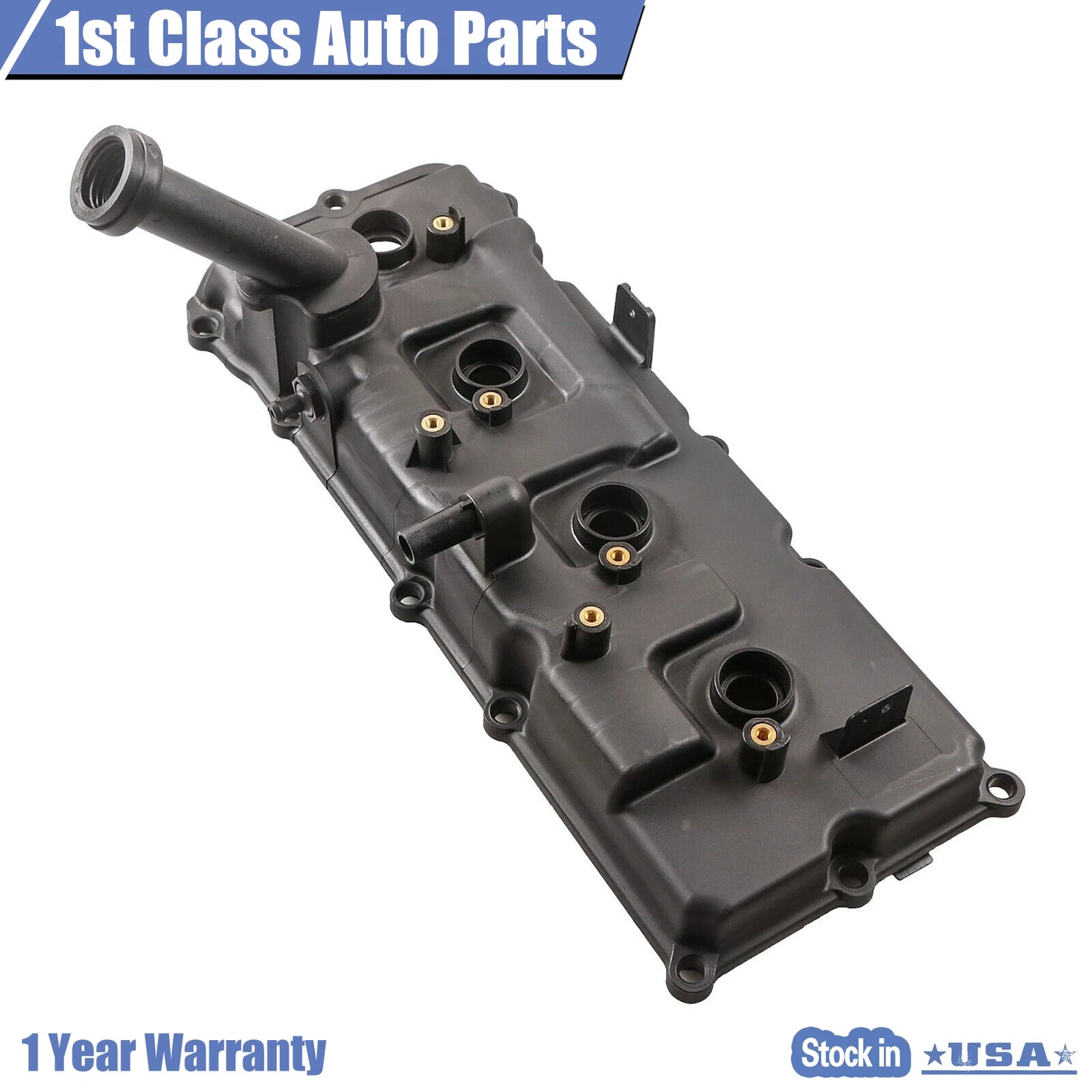 Set of 2 Engine Valve Covers for Infiniti QX56, Titan (2004–2007)