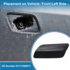Front Left Headlight Washer Nozzle Cover for BMW 640i (2012–2015)