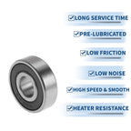 6201VV Deep Groove Ball Bearing for Various Models (12x32x10mm)