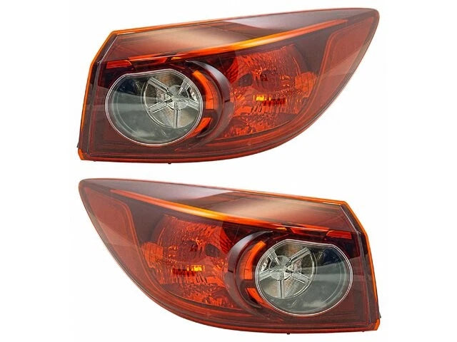 Tail Light Assembly Set of 2 for Mazda 3 Sedan (2014–2018) KH384NP