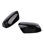 Mirror Cover for - Gloss Black, 1 Pair, ABS Plastic