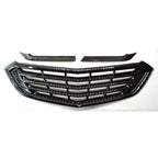 3pc Grille Insert Replacement for 2018–2021 Chevy Equinox Gloss Black
