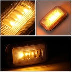 LED Marker Cab Light for 2015–2019 Silverado Sierra 4x Dually Bed (Clear)