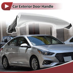 Car Door Handle Grip for Hyundai Elantra (2017–2020) No. 82651-3X010 Silver Tone