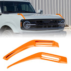 Hood Hinge Cover for Ford Bronco (2021–2024) - Trail Sight Trim Orange