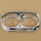 Headlight Bezel Scowl Outer Fairing Extension for Harley Road Glide (1998–2013) Chrome