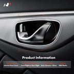 Right Silver Chrome Interior Door Handle for Jeep Liberty (2008-2012)