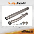 4" Exhaust Pipe Tube for Ford Super Duty F250 F350 F450 F550 (2008–2010)