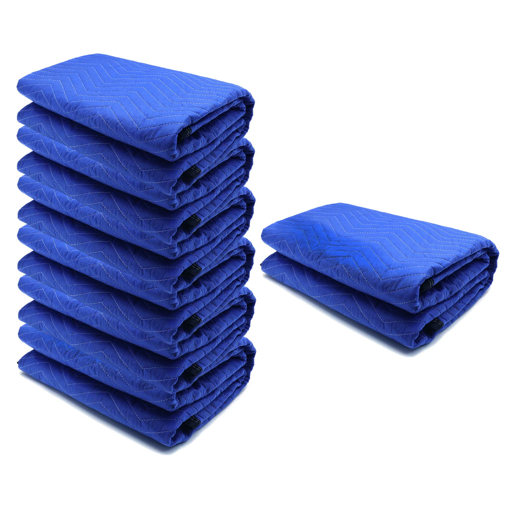 7-Pack Furniture Moving Blankets for Shipping and Packing