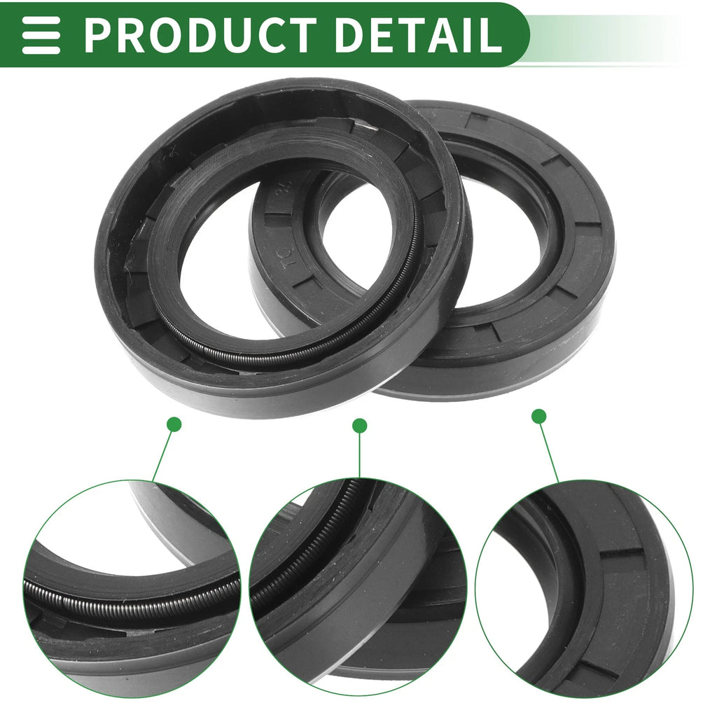 Set of 5 Oil Seal Rotary Shaft Seal NBR Rubber 35x56x10mm