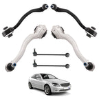 Set of 6 Front Upper Lower Control Arms for Mercedes Benz CLK500 (2003–2009)