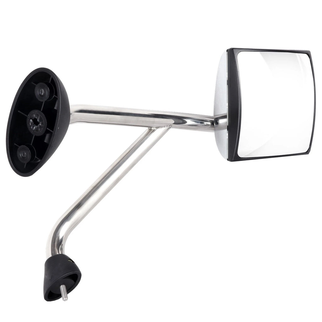 Chrome Hood Manual Mirrors Assembly Pair for International (2002–Present)