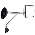 Chrome Hood Manual Mirrors Assembly Pair for International (2002–Present)