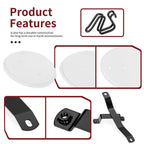 Number Plate Kit for Honda Z50 Z50R (1979–1987) - Brackets & 3 Plastics