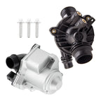 Water Pump Kit & Thermostat for BMW E60 E82 E88 E92 335i 535i (2007–2013)