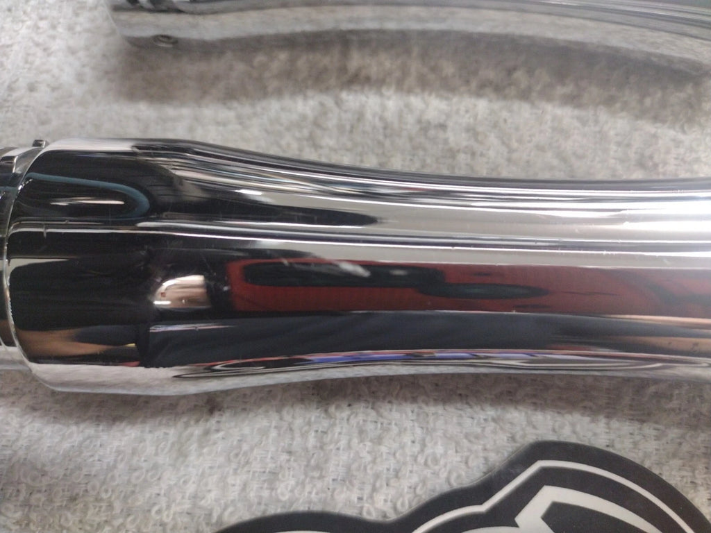 Chromed Grips for Harley Chopper Bobber (1")