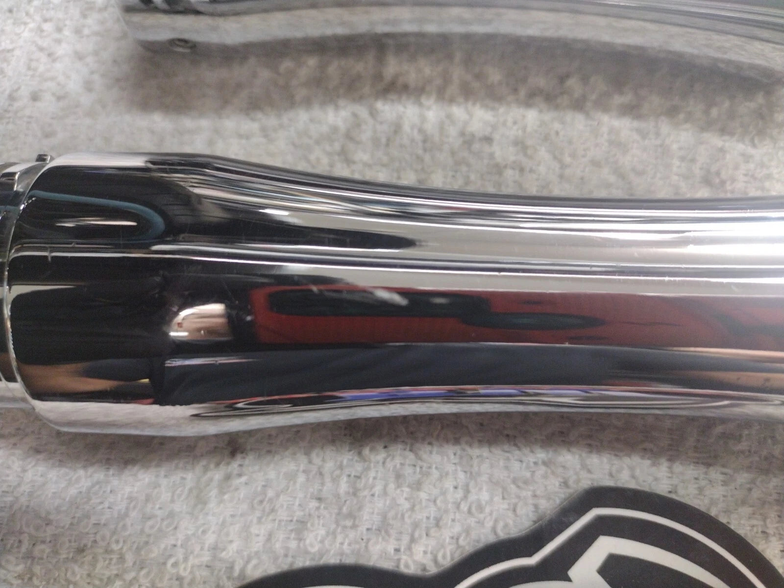 Chromed Grips for Harley Chopper Bobber (1")