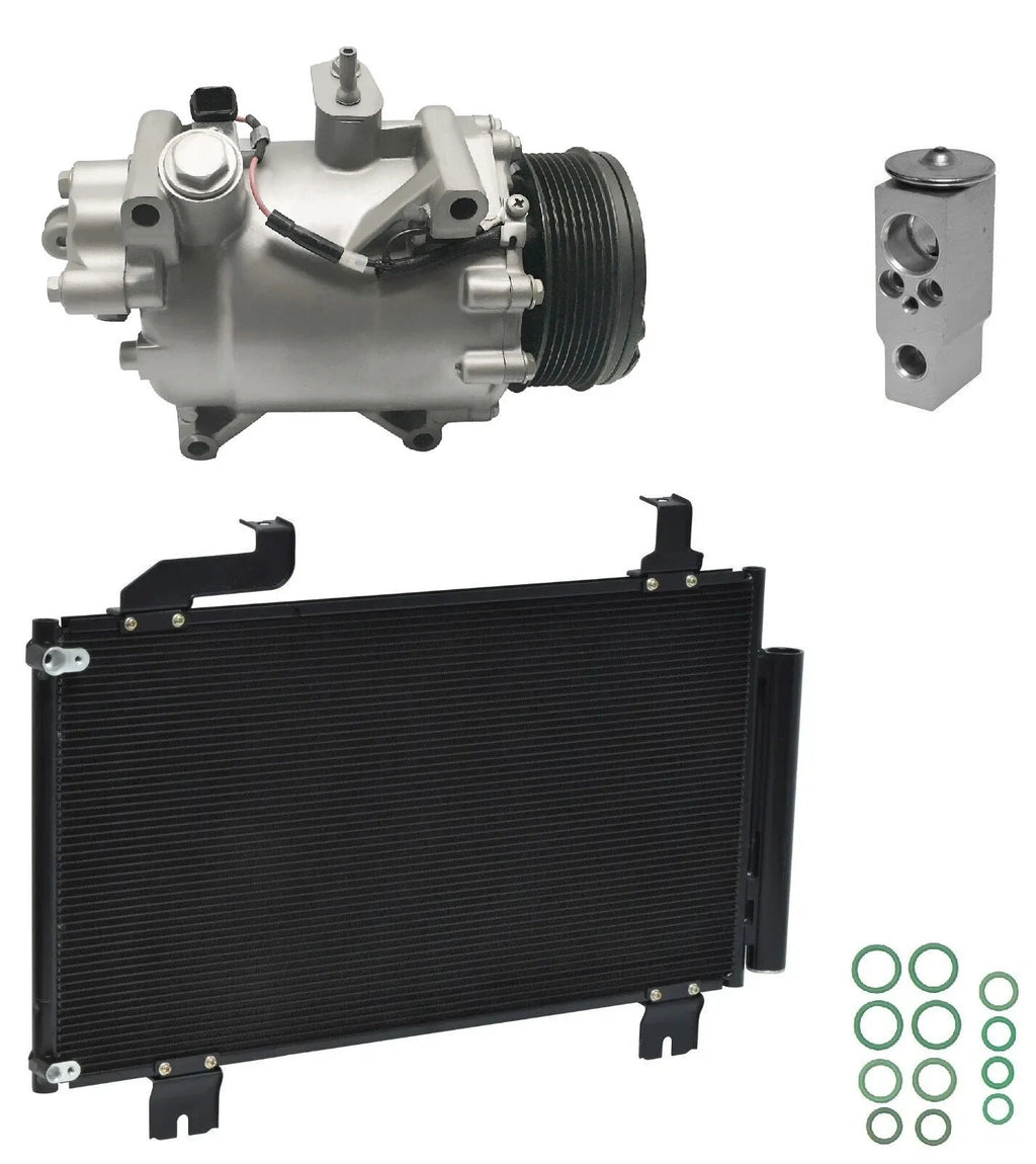 AC Compressor Kit With Condenser for Acura TSX 2.4L (2011–2014)