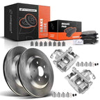 Rear Brake Rotor & Pad Set for Ford Mercury Freestar (2004–2007)
