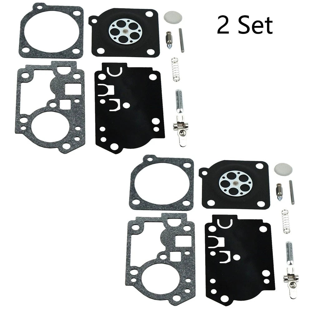 2X Carburetor Repair Kit for Poulan BVM210VS (C1U-W43, C1U-W45, RB-156)